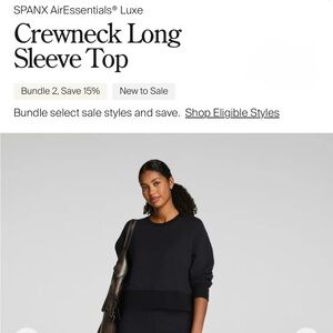 NEW SPANX Air Essentials Crewneck